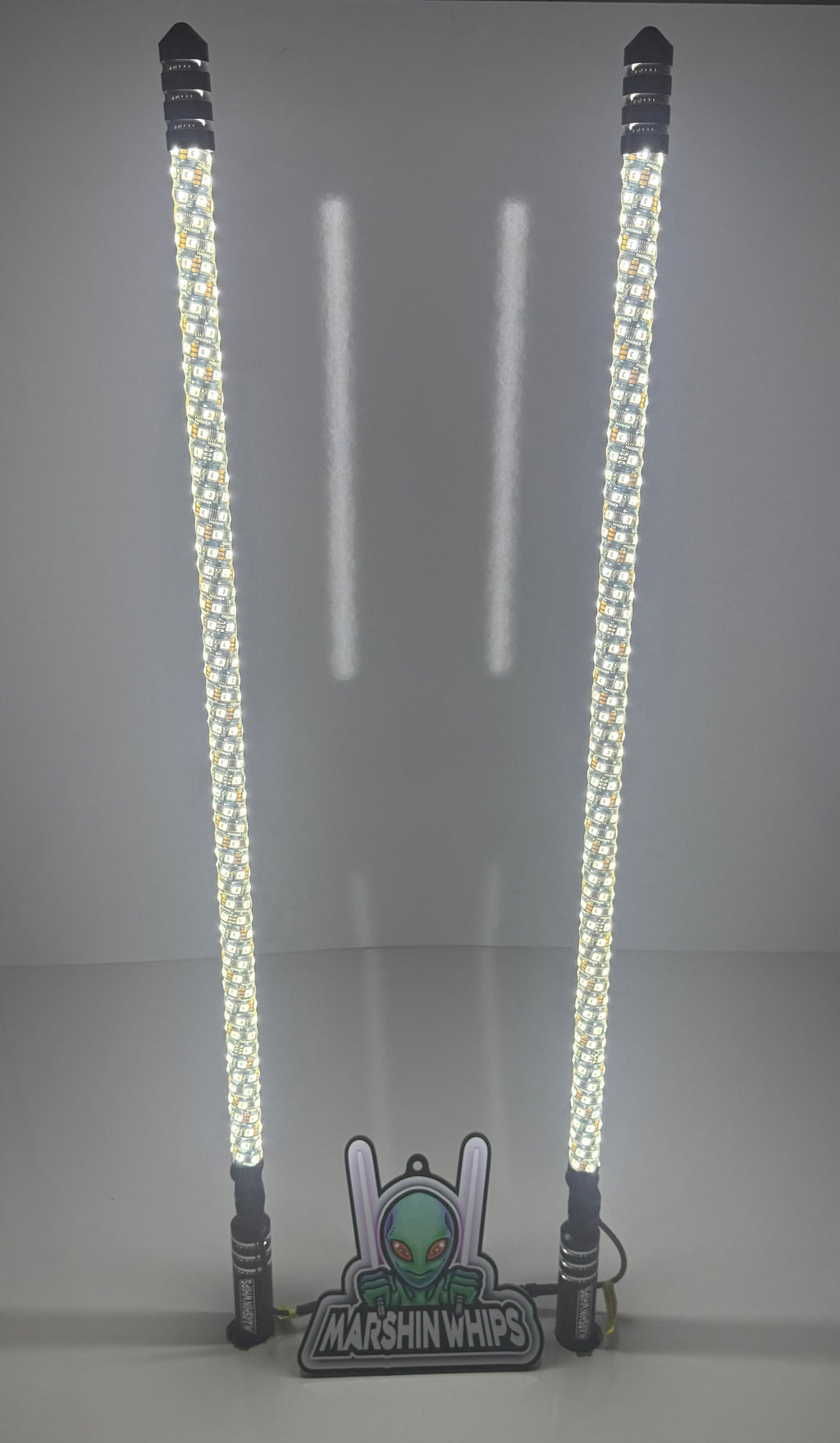 RGBW Whips Multi Color with Brake and Turn Signals