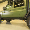 TJM Rock Slider Steel Tex Black Land Cruiser 70 Series