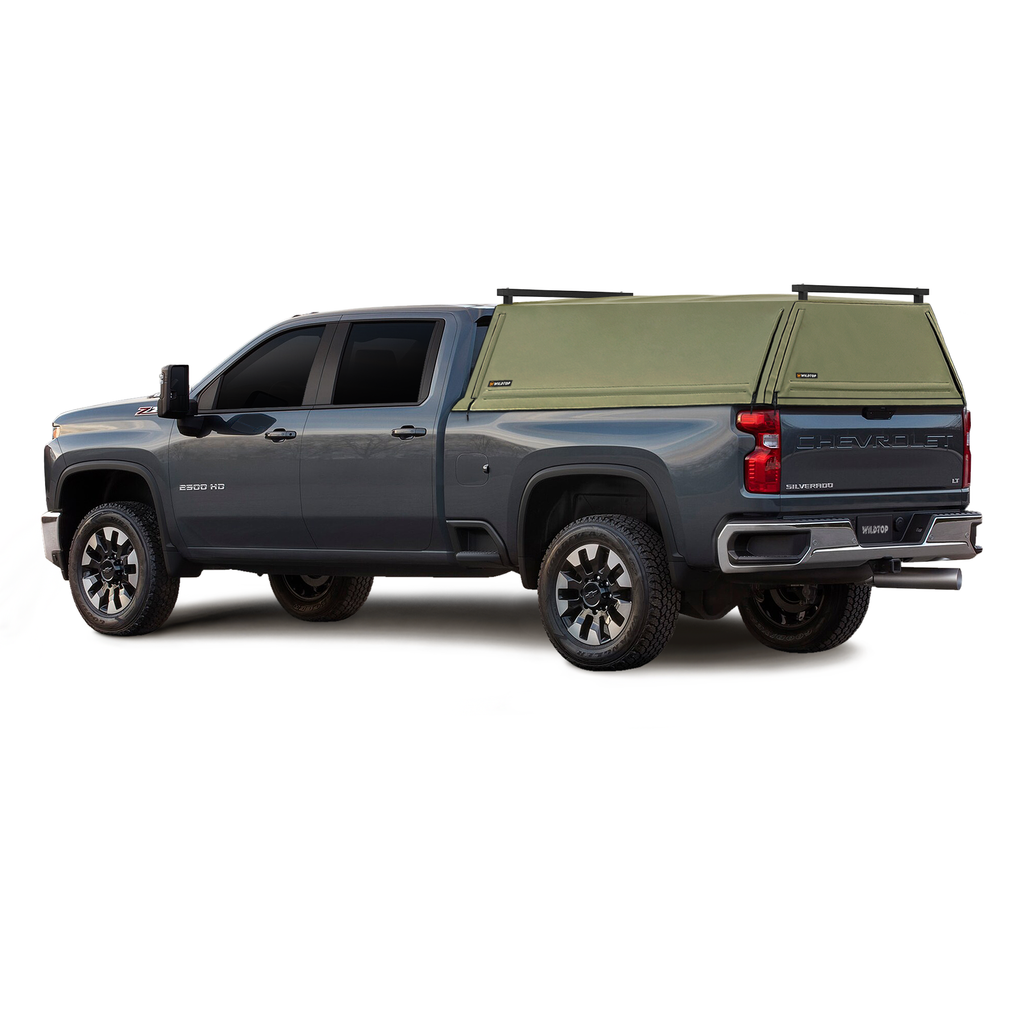 WildTop Truck Cap for Chevrolet Silverado 2019-Current 1500 Standard Bed (79.4 In)