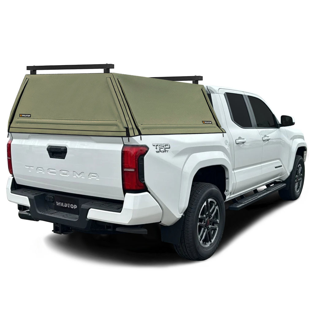 WildTop Soft Truck Cap for Toyota Tacoma 4th Gen 2024-Current 5ft Bed (60.5 in)