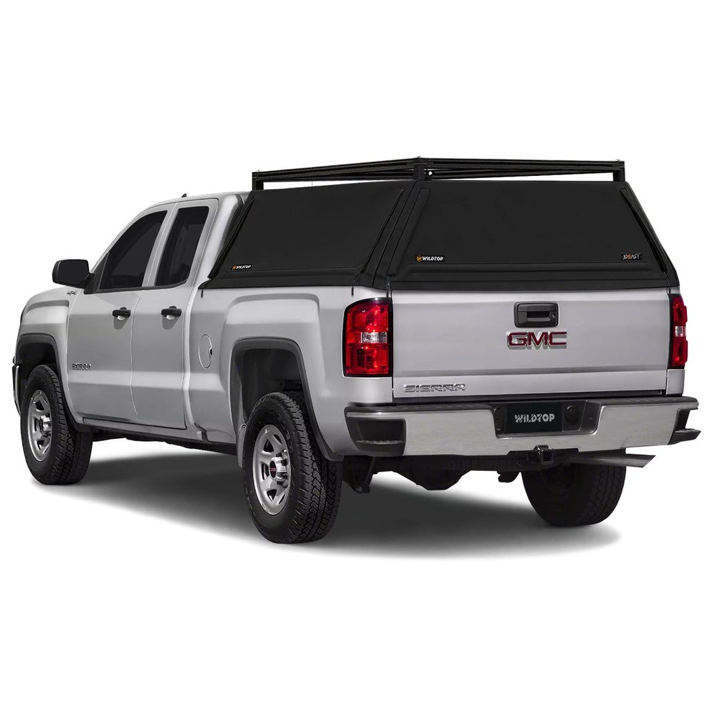 WildTop BEAST Soft Truck Cap for GMC Sierra 1500 2014-2018 Short Bed (69.3 in)