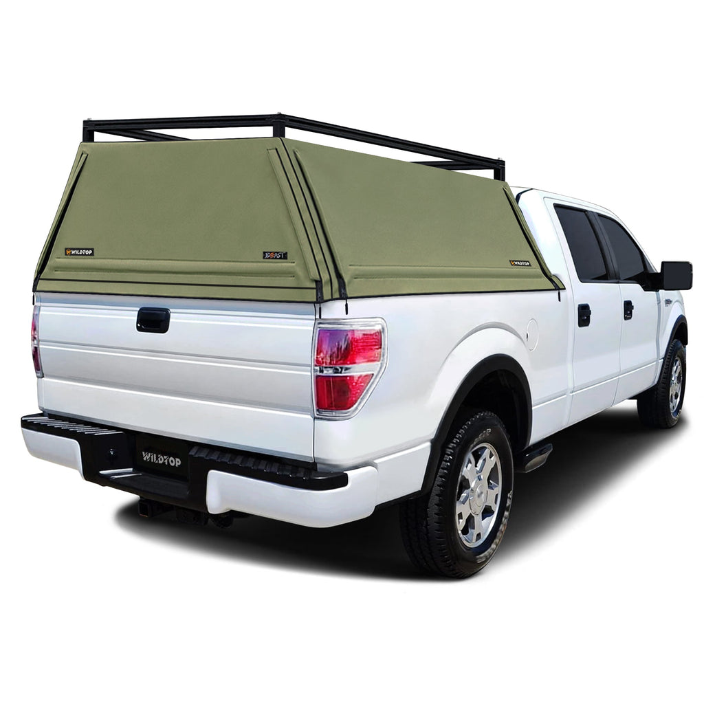 WildTop BEAST Soft Truck Cap for Ford F-150 2009-2014 6.5ft Styleside Bed (78.8 in)