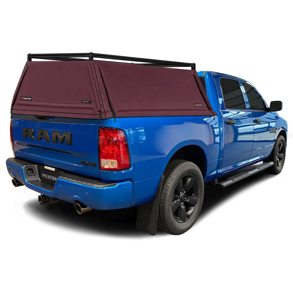 WildTop BEAST Soft Truck Cap for Ram 1500 2009-Current Classic Body Style DS 5'7" Bed (67.4 in)
