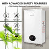 Camplux Instant Indoor Tankless Gas Water Heater 5.28 GPM | White