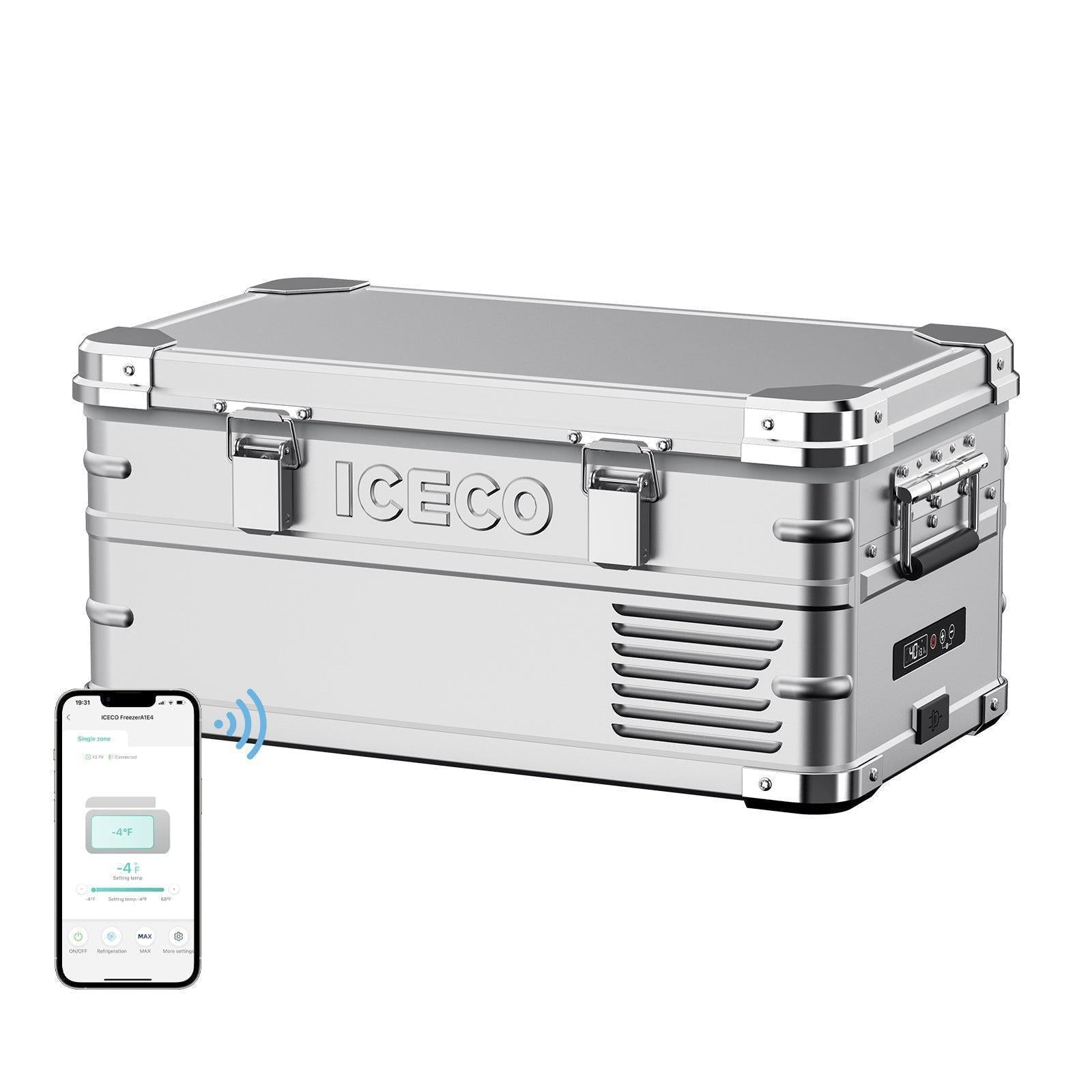 APL20 Light Duty Aluminum Silver Freezer Single Zone | ICECO | 20