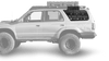 3rd Gen 4Runner Window Panel