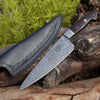 Duece Custom Chef Knife with Exotic Wenge Wood Handle