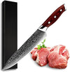 Edge VG10 Damascus Chef Knife with Pakkawood handle