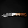 Echo Utility Pocket Knife with Antler & Rosewood Handle
