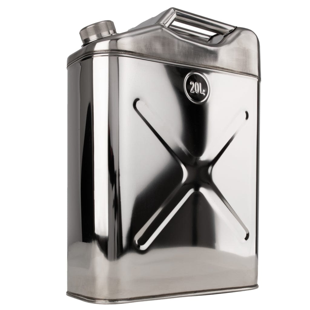 WINCHMAX Jerry Can 20ltr Polished Stainless Steel. Fuel - View #2