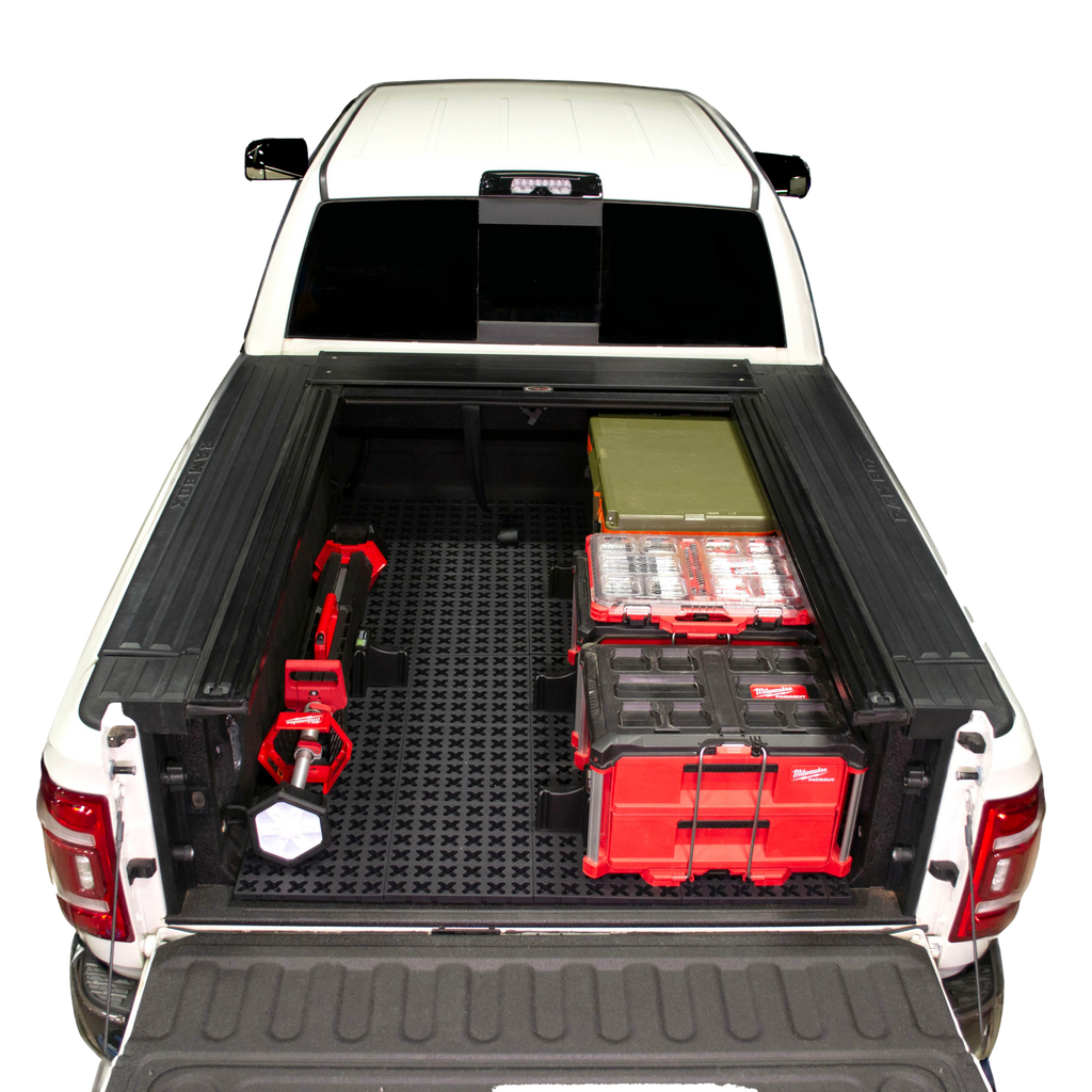 Tmat Truck Bed Organizer Slide Out Mat | Universal Fit for Standard Beds 6'6" to 6'9"