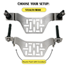 Overland Kitted Stealth Folding MAXTRAX® Roof Rack Mount