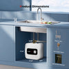 Camplux Electric Mini Tank Water Heater 120V - 1.3 Gallon