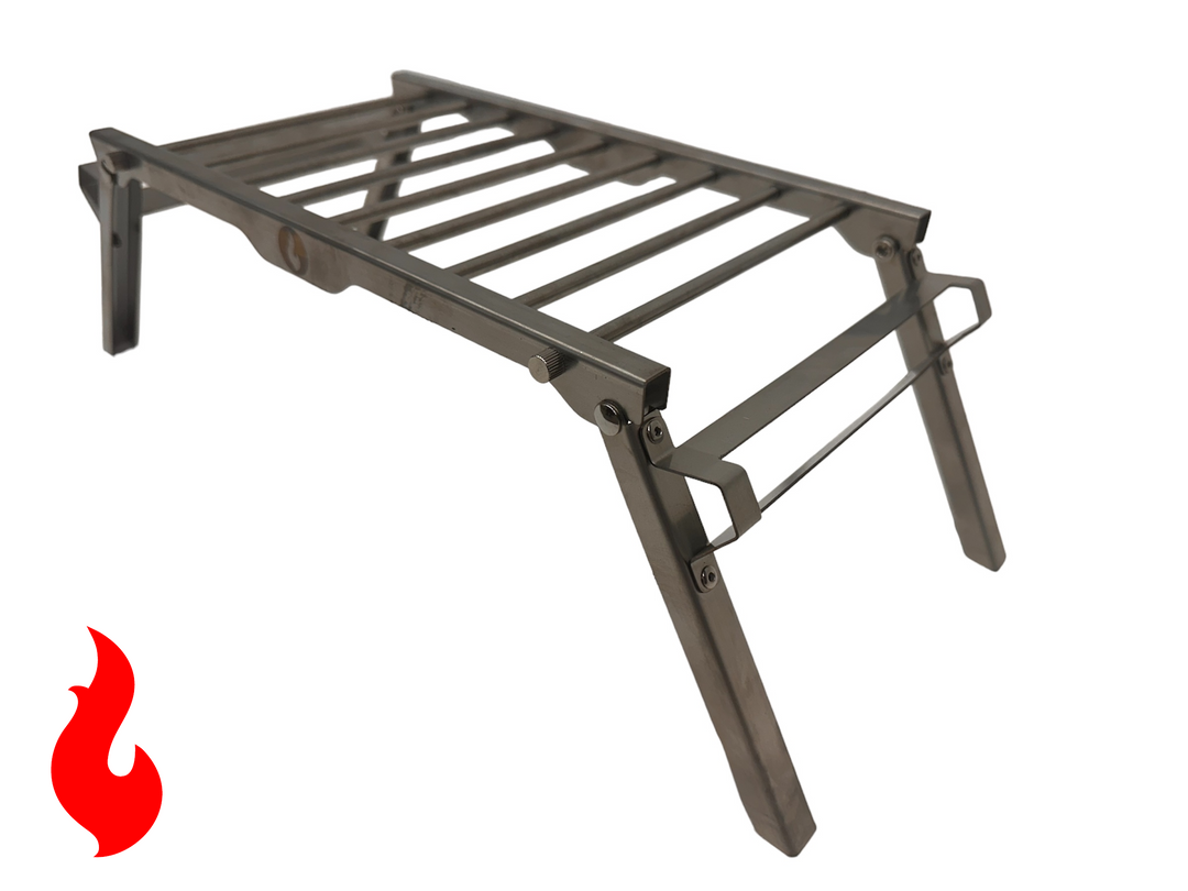 Over Under Grill Thingy: Stand and Grill In One!