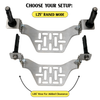Overland Kitted Stealth Folding MAXTRAX® Roof Rack Mount