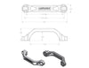 Agency 6 Billet Grab Handles 6" - Pair