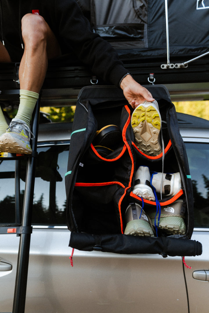 Camping Shoe Storage System