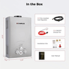 Camplux BW211G Camping Water Heater Propane