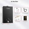 Camplux BW264B Camping Water Heater Propane
