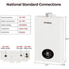 Camplux Climatech 3 Indoor Gas Tankless Water Heater 82,000 BTU