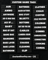 Custom Velcro Name Tags