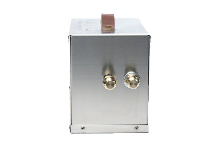 The Hekla: 304 Sexy Stainless Steel LavaBox with Dual-Burner