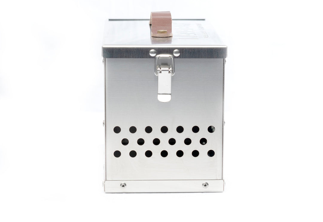 The Hekla: 304 Sexy Stainless Steel LavaBox with Dual-Burner
