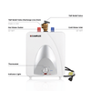 Camplux Electric Mini Tank Point of Use Water Heater 120V - 1.3 Gallon
