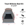 Tmat Midsize Truck Bed Organizer Slide Out Mat | Universal Fit