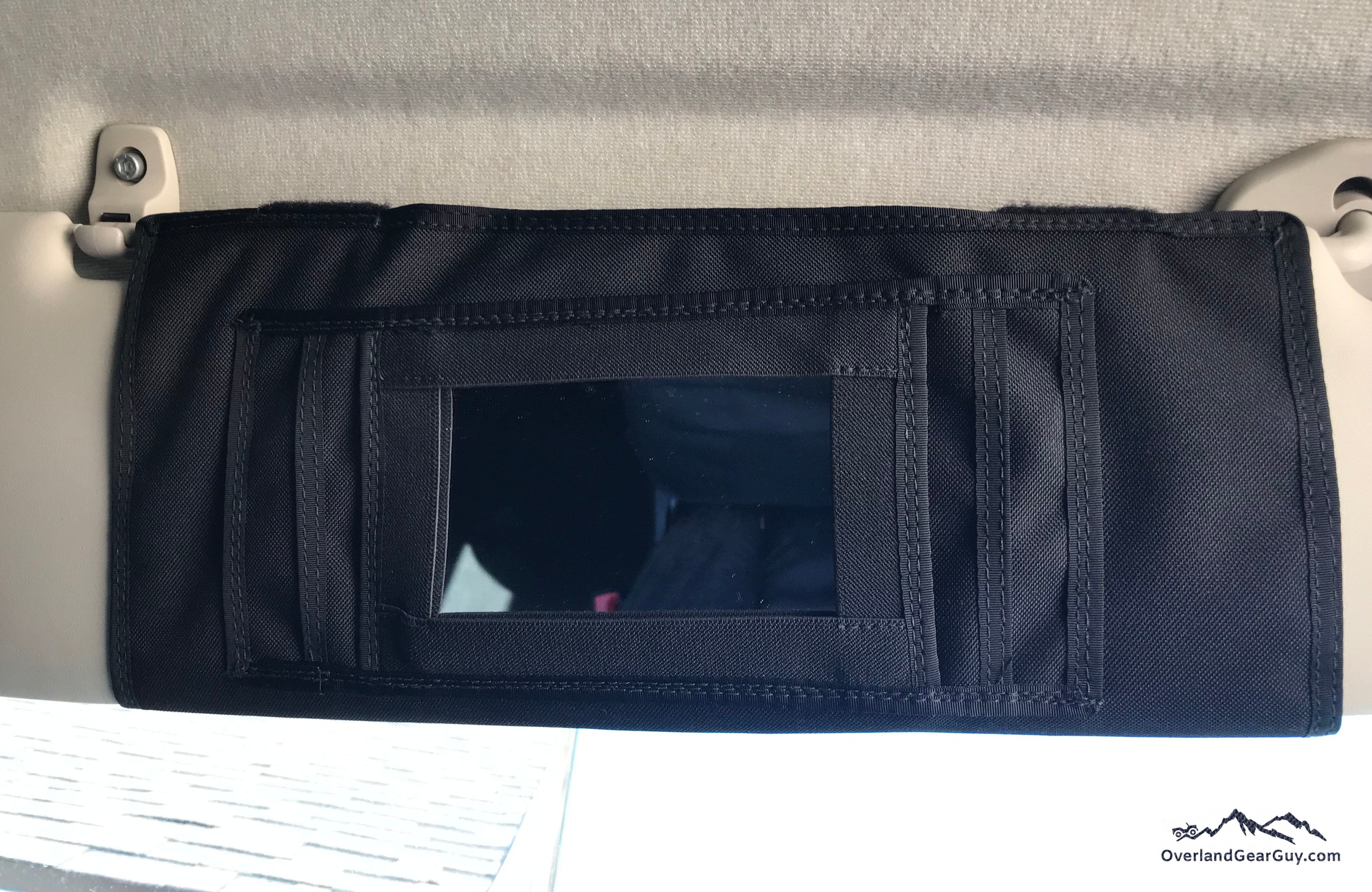 ProMaster Van Sun Visor Organizer with Mirror – GTFOverland