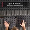 Tmat Midsize Truck Bed Organizer Slide Out Mat – Universal Fit for 5' Beds (Tacoma, Ranger, Colorado & More)