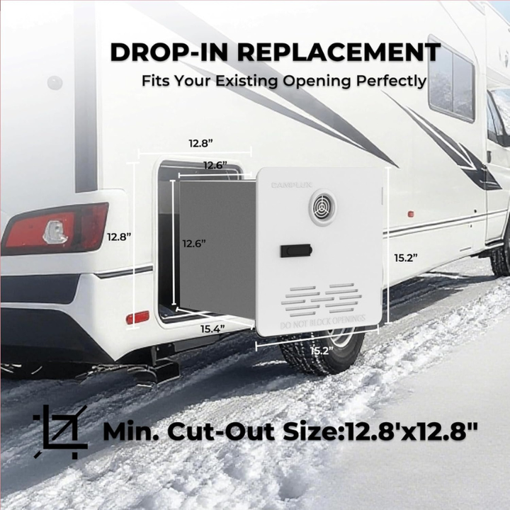 2.64GPM Tankless RV Hot Water Heater  Elite With Remote Control