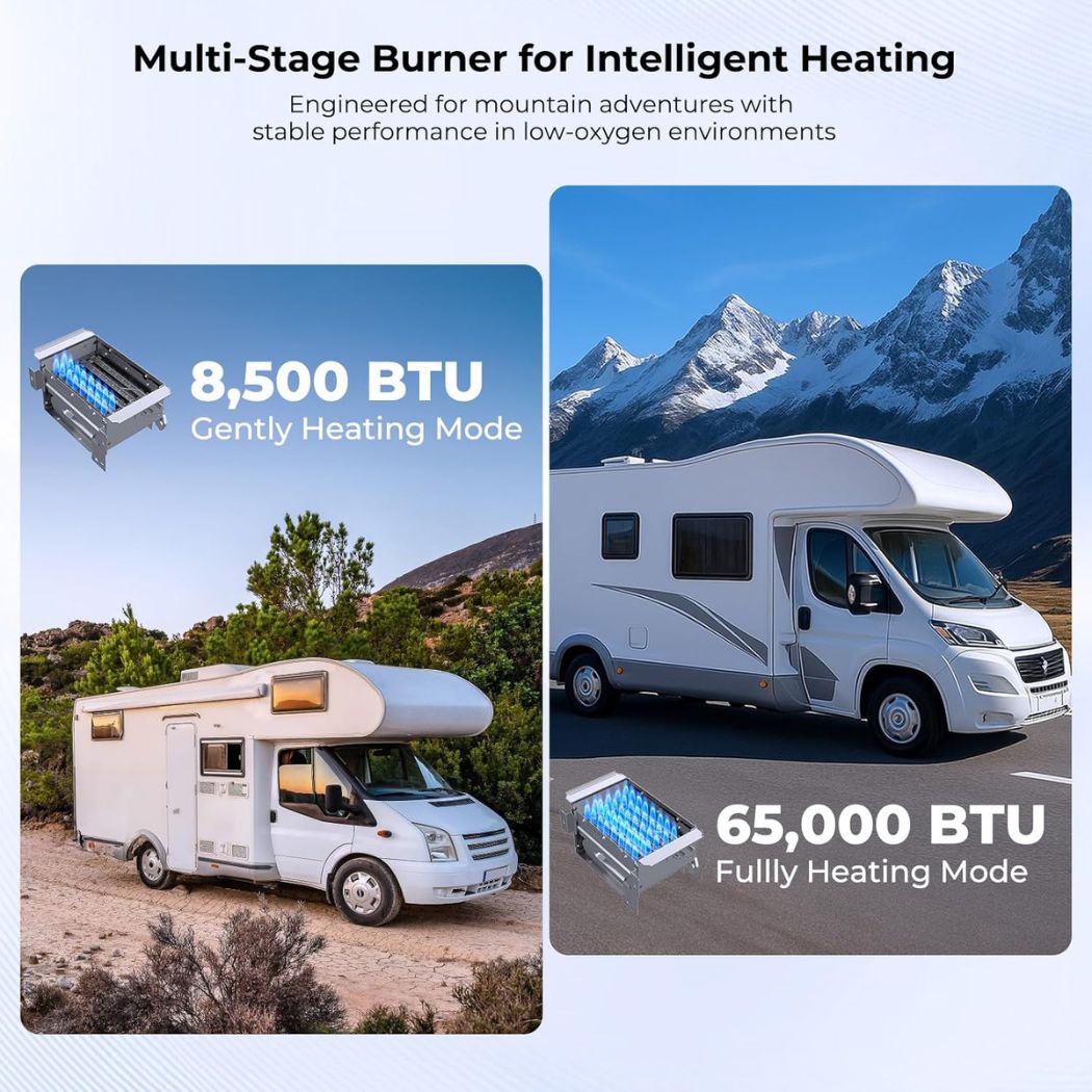 2.64GPM Tankless RV Hot Water Heater  Elite With Remote Control