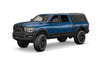 Blue Ram truck on a white background