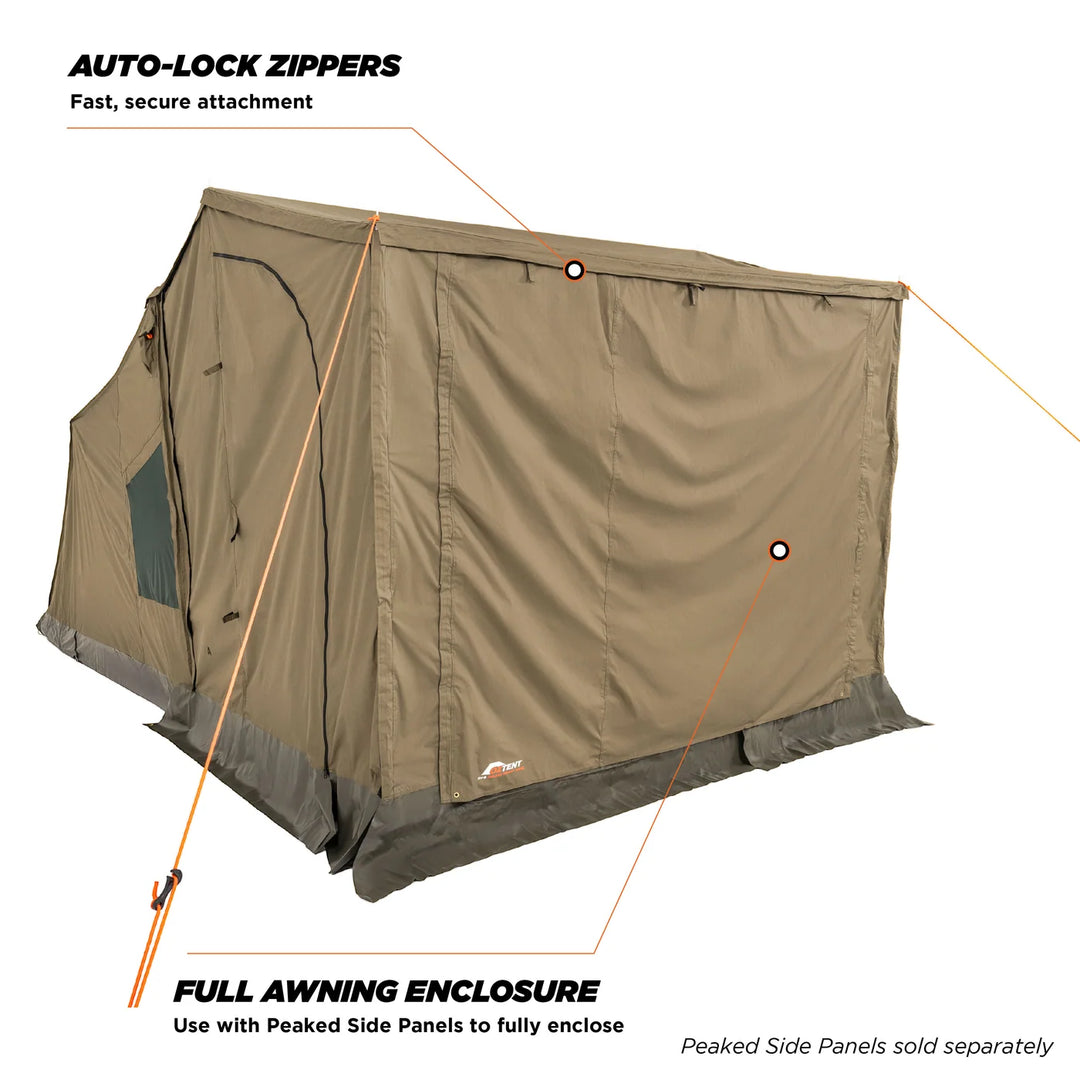 Oztent RV-5 Deluxe Front Panel