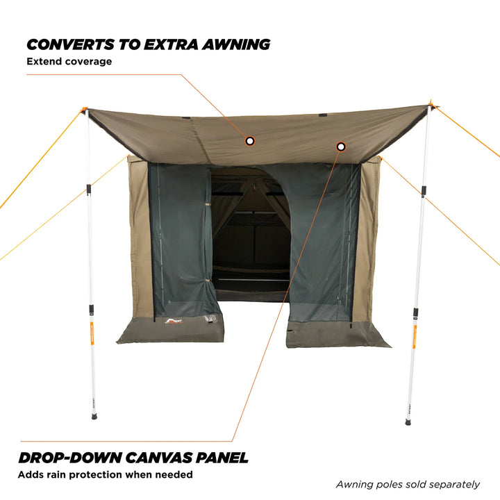Oztent RV-5 Deluxe Front Panel