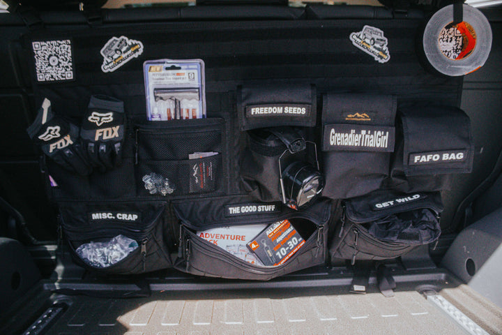 Rear Bench Seat Organizer