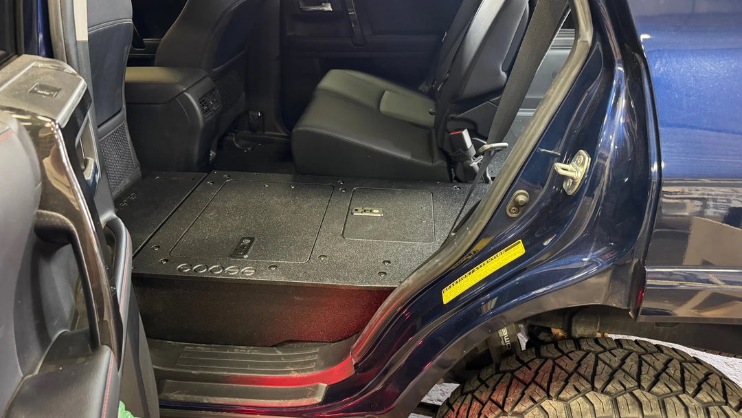 Toyota - 4Runner - 2010-2024 - 5th Gen - Standard - Explore Series - Seat Delete Plate System - Second Row - V2 - Plate Based