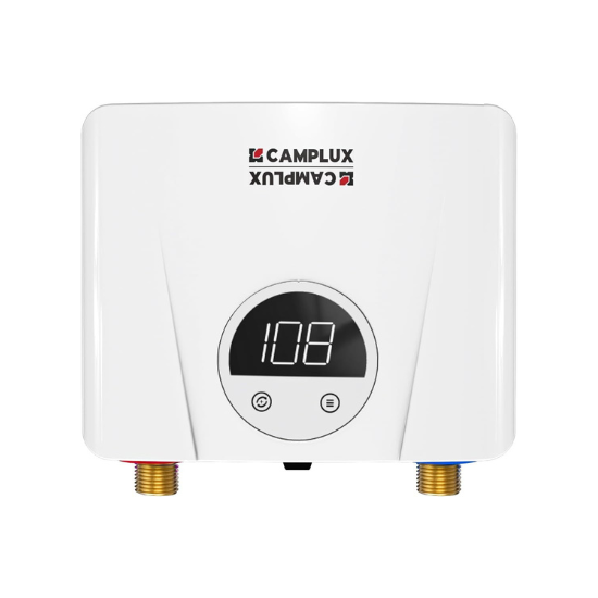 Camplux On Demand Hot Water Heater Electric 120V - 3.5kW | White