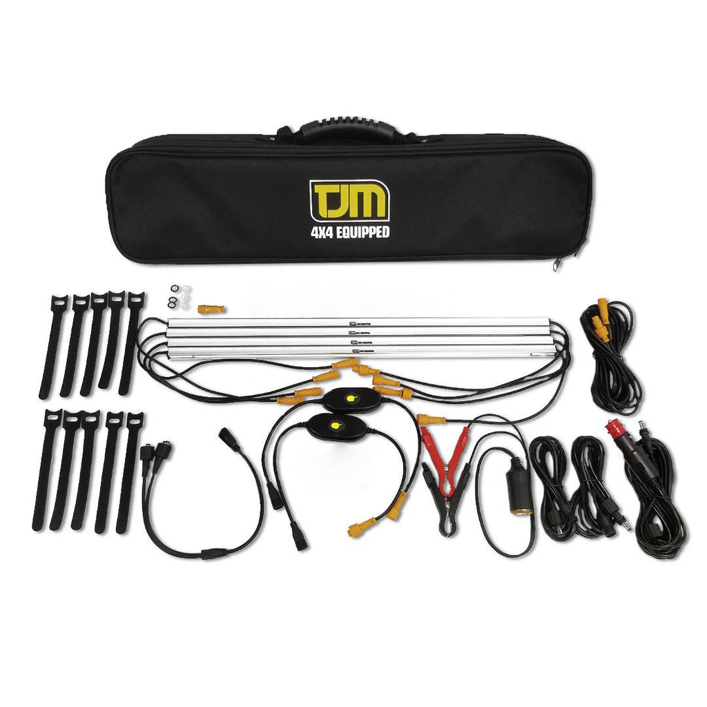 TJM 4 BAR LED CAMP LIGHT KIT