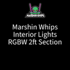 Marshin Whips Interior Lights: 2ft RGBW Section