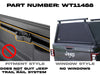 WildTop Jeep Gladiator Bed Cap 2020-Current 5ft (60.3 in)