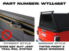 WildTop Jeep Gladiator Bed Cap 2020-Current 5ft (60.3 in)