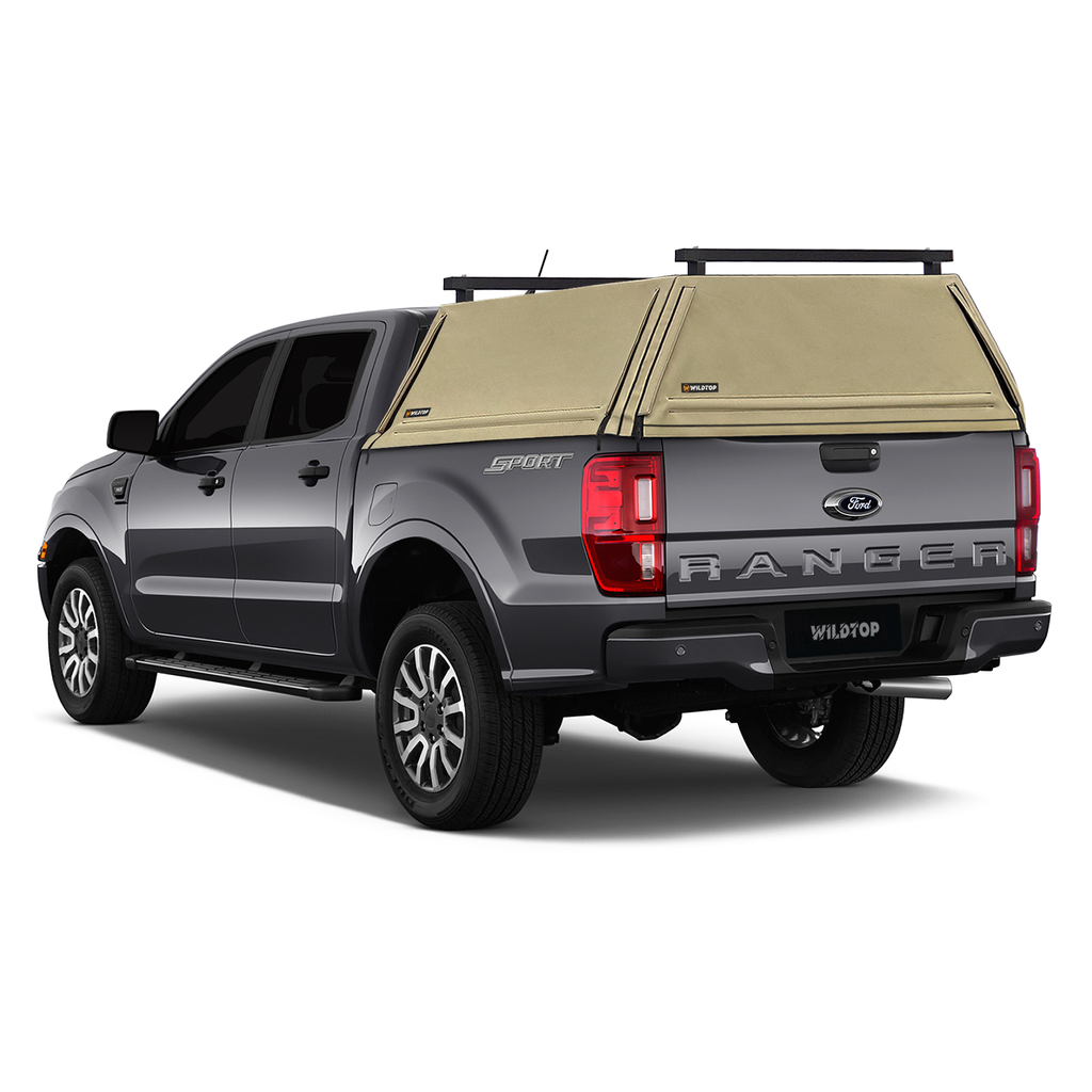 WildTop Soft Truck Cap for Ford Ranger 2019-2023 5ft Bed (61.0 in)