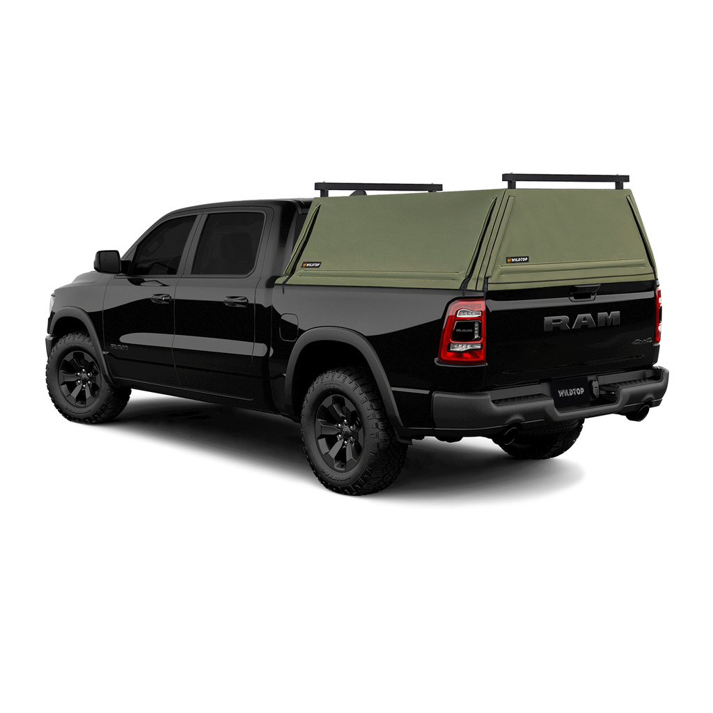 WildTop Soft Truck Cap for Ram 1500 2019-Current New Body Style DT 5'7" Bed (67.4 in)