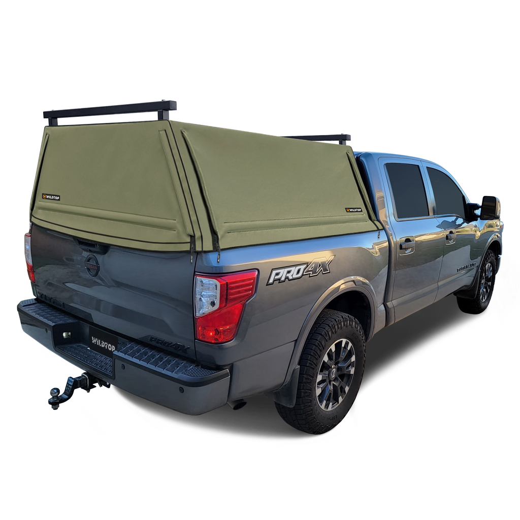 WildTop Soft Truck Cap for Nissan Titan 2016-Current 5.5 ft Bed (67.0 in)