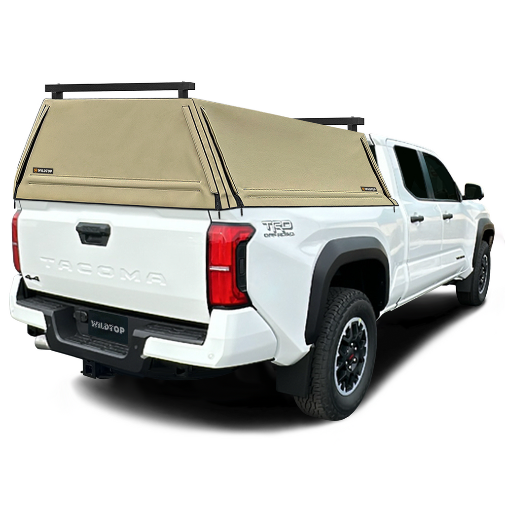 WildTop Soft Truck Cap for Toyota Tacoma 4th Gen 2024-Current 6ft Bed (73.5 in)