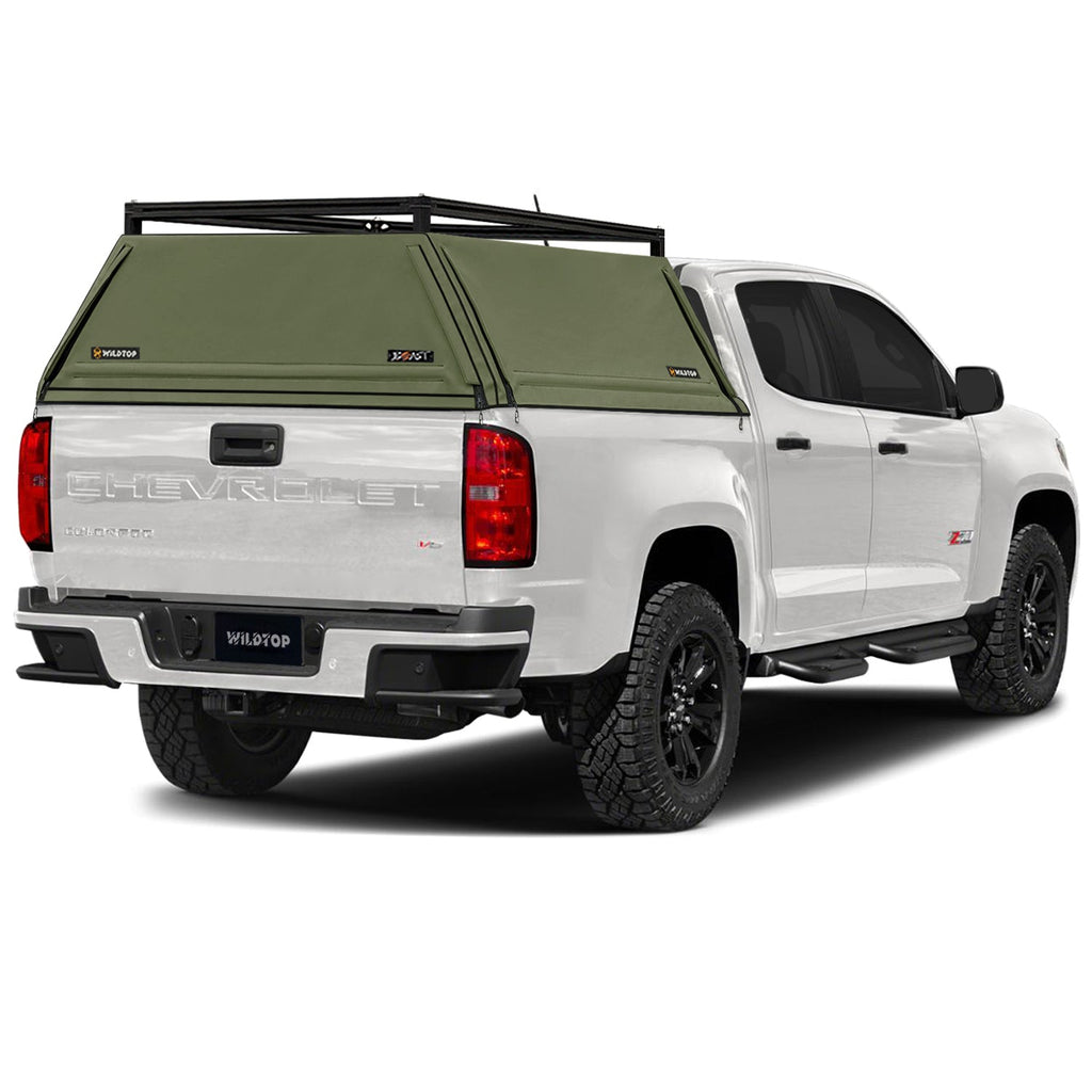 WildTop BEAST Soft Truck Cap for Chevrolet Colorado Gen 2 2015-2022 Short Bed (61.7 in)