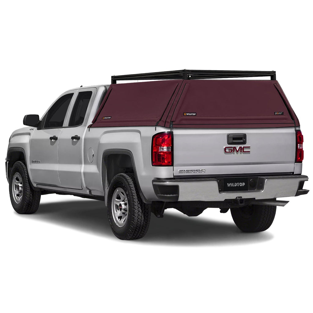 WildTop BEAST Soft Truck Cap for GMC Sierra 1500 2014-2018 Short Bed (69.3 in)