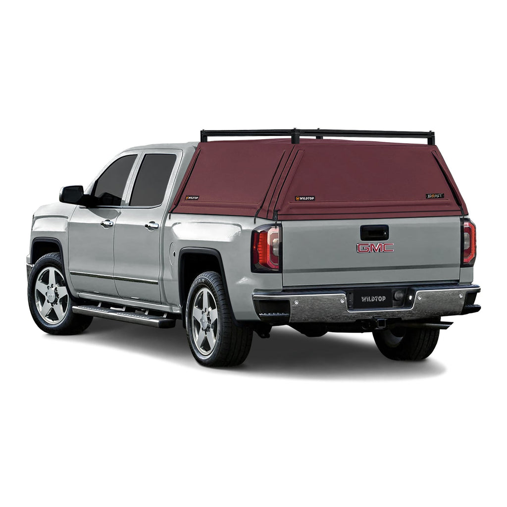 WildTop BEAST Soft Truck Cap for GMC Sierra 2014-2018 Standard Bed (78.9 in)